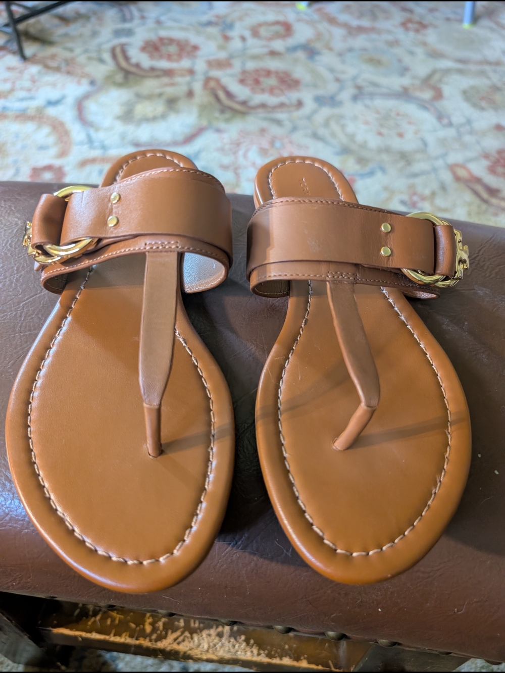 Tory Burch Selby Thong Sandals, 7.5 - Picture 2 of 6